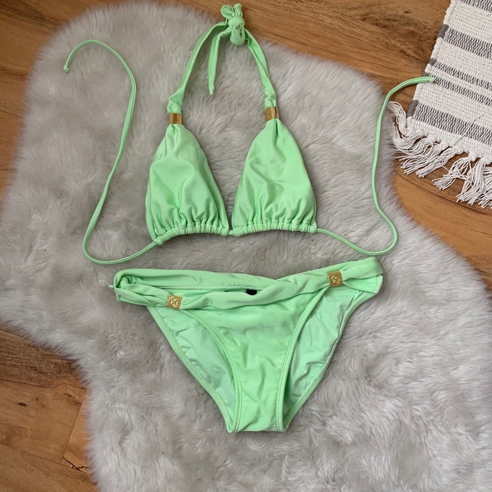 Vix Green Bikini Top & Bottom
